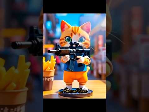 cat ne goli chalayi #cat#trending #funny