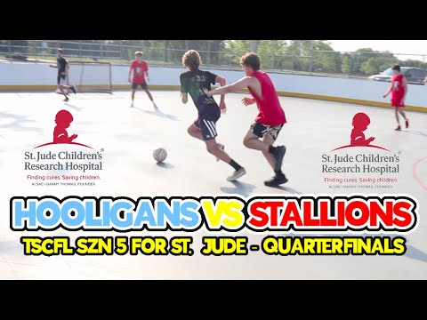 The battle for the semi-finals | Jersey Hooligans FC vs Italian Stallions FC | SZN 5 FOR ST. JUDE