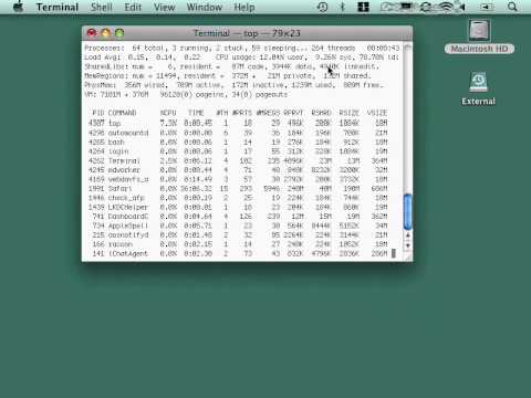 Mac OS X - Terminal Windows Crash Course