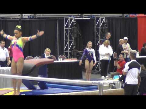 Alma Kuc Level 10 nNationals 2013 Vault 1