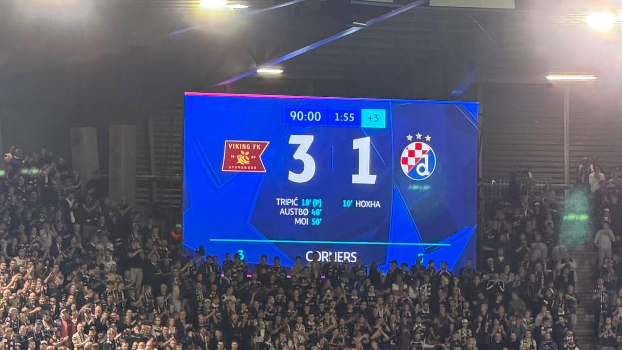 Viking - Dinamo 3:1 / live iz Stavangera
