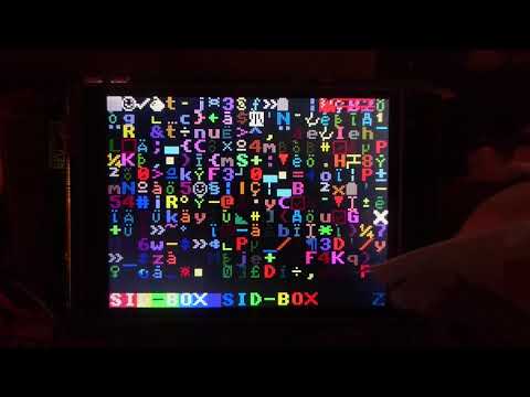 Sid asm sprites 6502 on a microcontroller