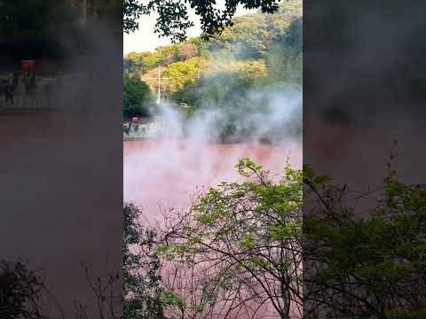 If hell could be this peaceful. #travel #japan #onsen #beppu #fromearthty
