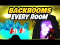 EVERY ROOM in the BACKROOMS (Pet Sim 99)