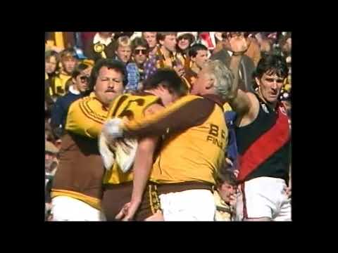 TNT action on World of Sport - 1983 VFL Grand Final