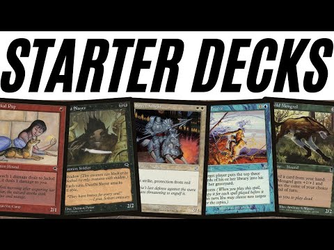 BEST ENTRY STARTER DECKS for BEGINNERS// PRE-MODERN MTG