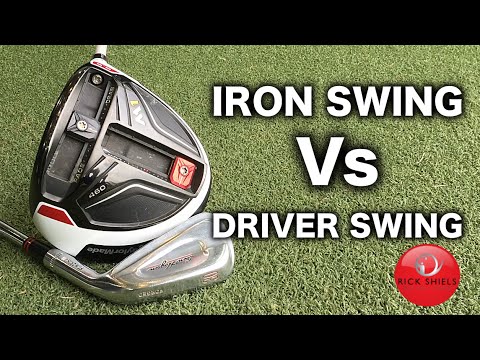 IRON SWING Vs DRIVER SWING