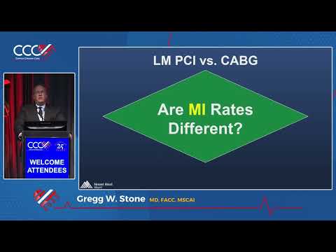 Left Main Revascularization: PCI - Gregg W  Stone, MD