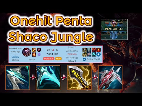 Pentakill Shaco Jungle Assassin Ranked - S11 [League of Legends] Full Gameplay - Infernal Shaco