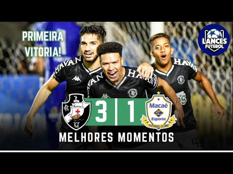 Melhores Momentos, Vasco 3 x 1 Macaé