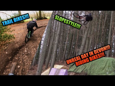 INSANE DAY RIDING MTB IN DEVON!!!