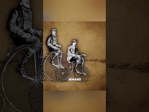 So schwer war es die ersten Fahrräder zu fahren 🤯 #shorts