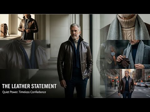 The One Leather Jacket Every Man Over 50 Needs (And How to Wear It Right)