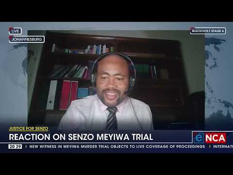 Reaction to Senzo Meyiwa trial