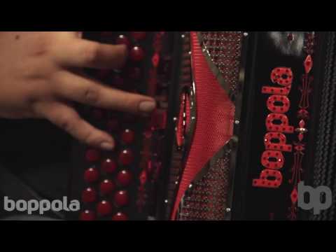 boppola accordions - nero rosso - folk 77