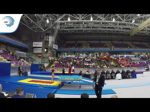 Melania RODRIGUEZ (ESP) - 2016 Double Mini-Trampoline junior European Champion