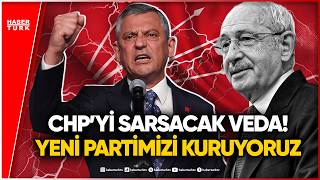 Özgür Özel CHP Grubu’na Veda Etti: Yeni Partimizi Kuruyoruz