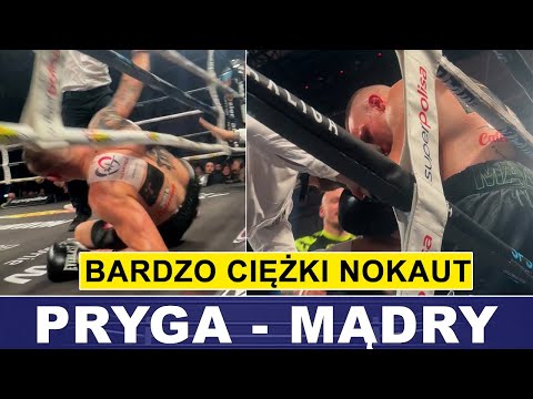 HEAVY KNOCKOUT AND DRAMATIC SCENES IN THE PRYG-MĄDRY FIGHT