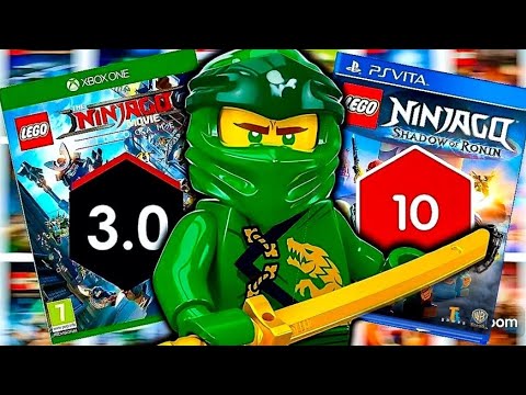 Finding the BEST LEGO Ninjago game !!!