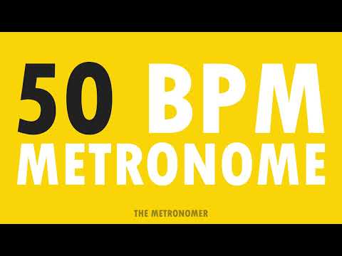 50 BPM Metronome | 15 Minute Metronome Practice