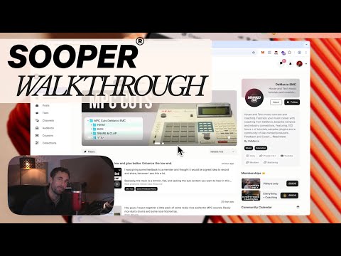 Meet Sooper: The Next-Gen Membership Platform (Patreon & Skool Alternative) SOOPER WALKTHROUGH