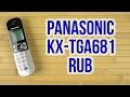 PANASONIC KX-TGA681RUB - видео
