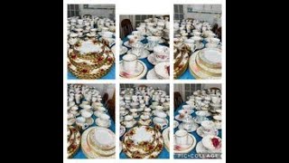 My VINTAGE MADE IN ENGLAND Dinnerware Collections Part 1