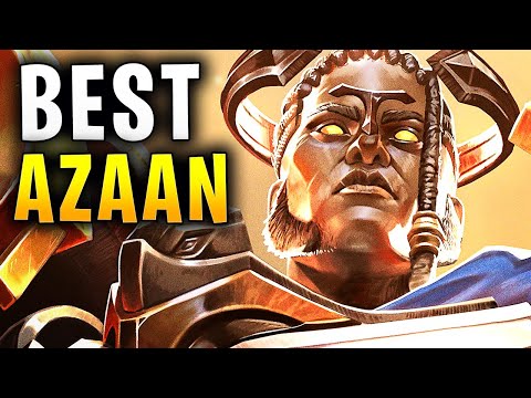 AZAAN THE TANK OF ALL TIME! - Paladins Gameplay Build