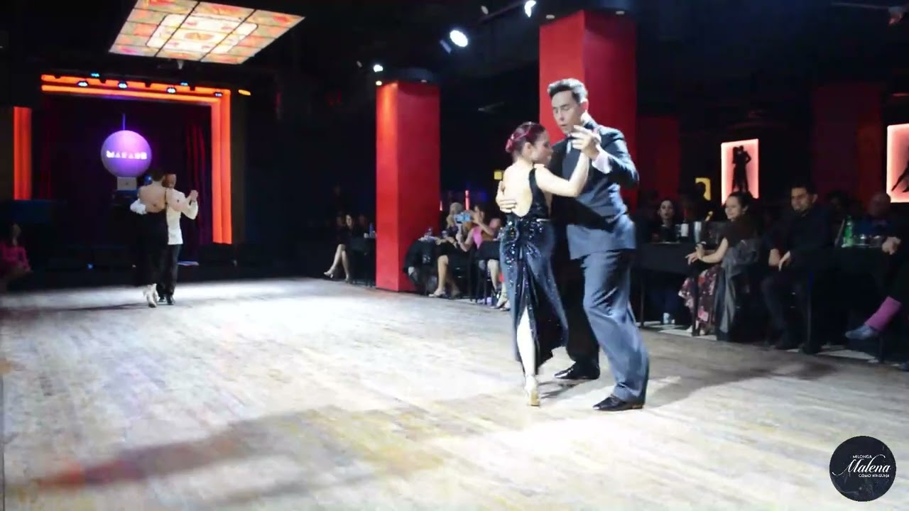 Suyay Quiroga & Jonny Carvajal , Jennifer Orjuela & Douglass Stevens Risso en Milonga Malena!!