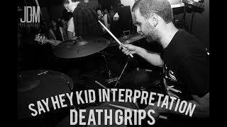 Death Grips - Say Hey Kid Drum Cover Interpretation by Ryker Haeckel
