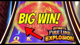 🔥NEW! BIG WIN on High Limit Ultimate Fire Link Explosion Video Video