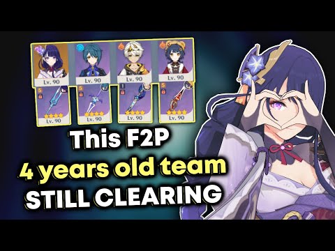 There is no Power Creep in Genshin Impact | F2P Raiden National ruined Spiral Abyss 6.1