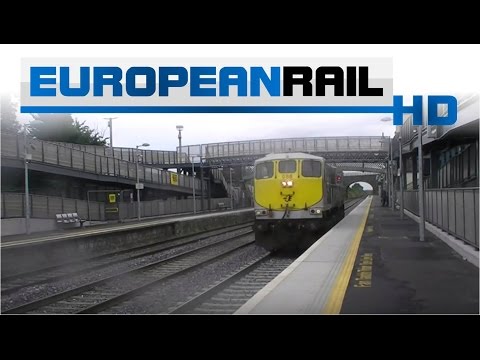 Irish Rail 071 loco 088 passes Kildare