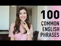 Learn 100 Common Phrases In English In 20 Minutes