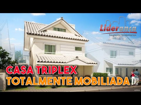 Casa triplex mobiliada no Condomínio Sunrise House Garden - Recreio dos Bandeirantes