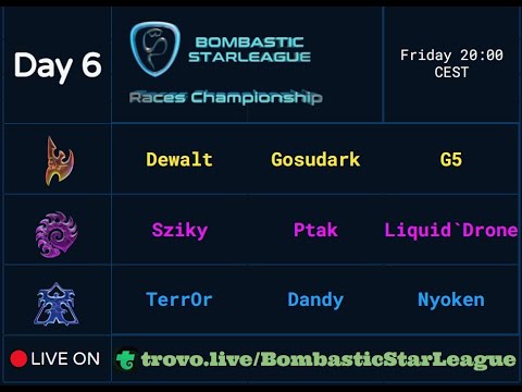 Races Championship - Day 6 - Full VOD - Casted by Bonyth and Mazur