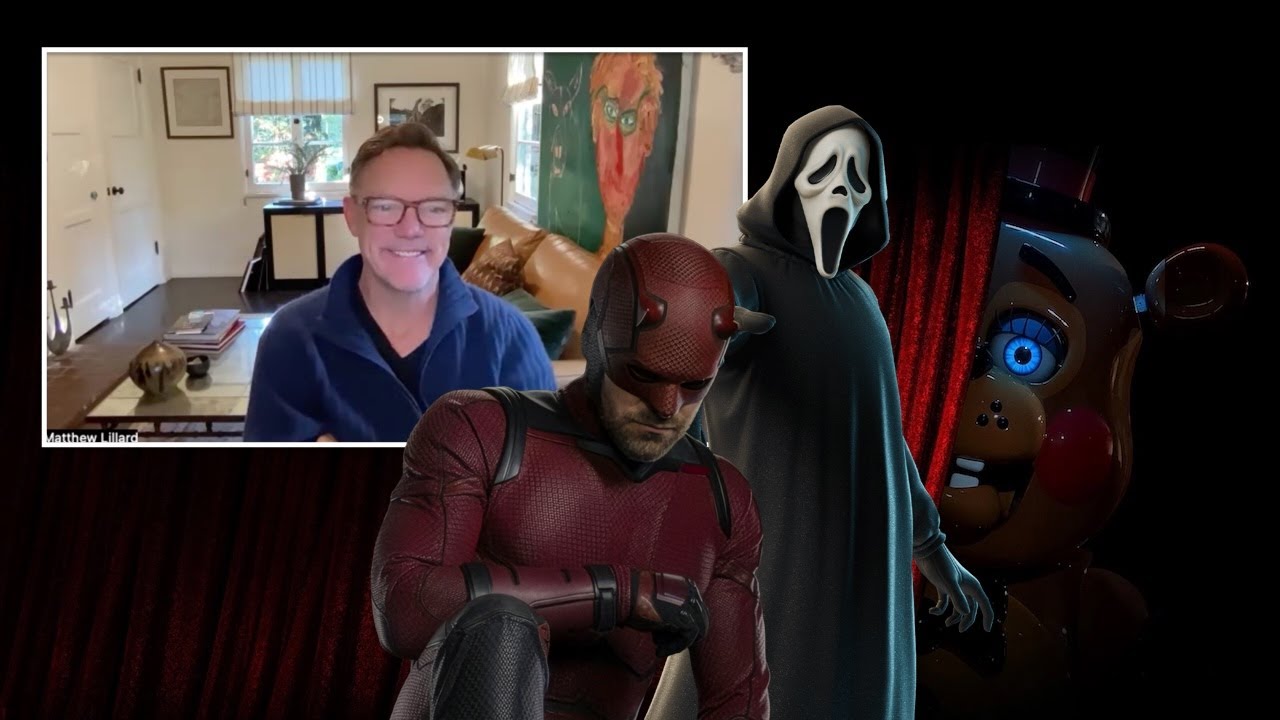 Matthew Lillard on Five Nights At Freddy's 2, Daredevil: Born Again Season 2, Scream 7, and Carrie