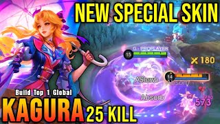 Download lagu 25 Kills!! Lady Parasol Kagura New SPECIAL Skin!! - Build Top 1 Global Kagura ~ MLBB mp3 Download lagu 25 Kills!! Lady Parasol Kagura New SPECIAL Skin!! - Build Top 1 Global Kagura ~ MLBB mp3