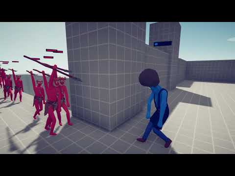 Who Can survive?! 10x Spear Thrower vs Every Faction 10v1 #2- Totally Accurate Battle Simulator TABS