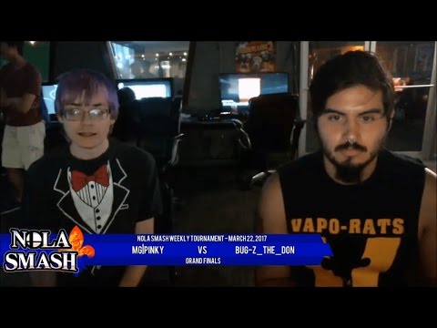 NOLA Smash Weekly 3/22: Grand Finals (Finals Reset) - MG|Pinky vs Bug-Z_The_Don