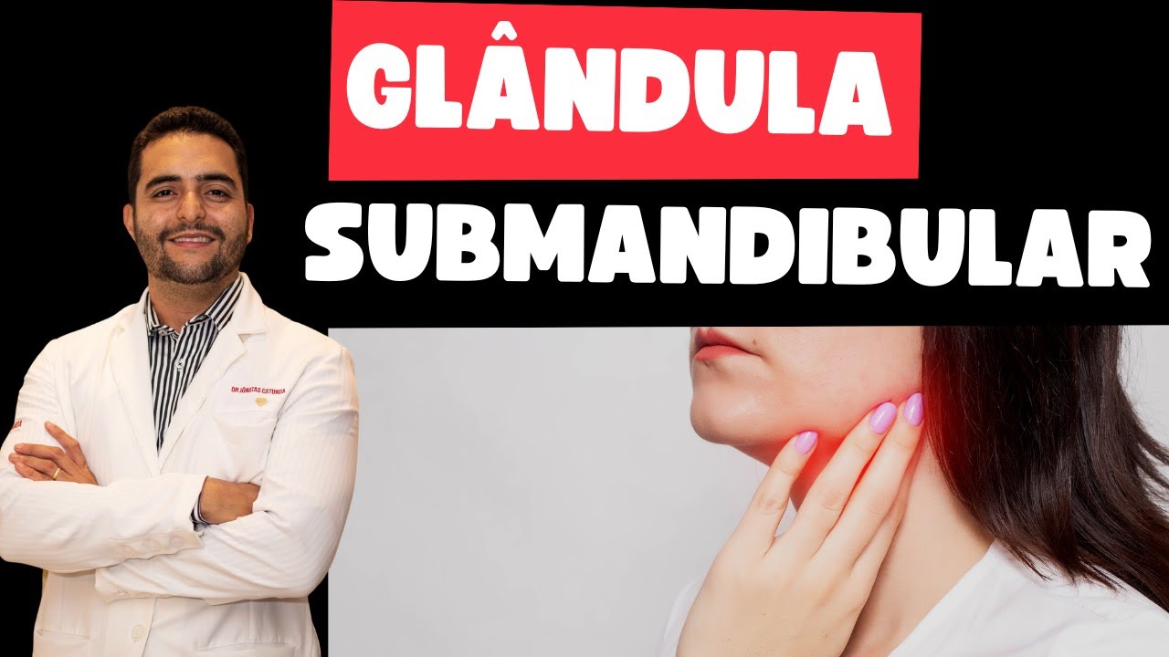 Nódulo, cálculo salivar, inchaço na glândula submandibular - pode ser câncer?