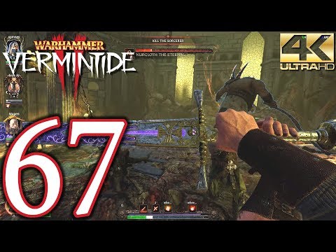 Warhammer Vermintide 2 PC 4K Walkthrough - Part 67 - The Enchanter's Lair - The Curse Of Darkness
