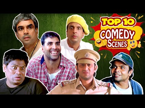 Top 10 Comedy Scenes | Bhagam Bhag - Phir Hera Pheri - Dhamaal - Golmaal Returns - Fool N Final