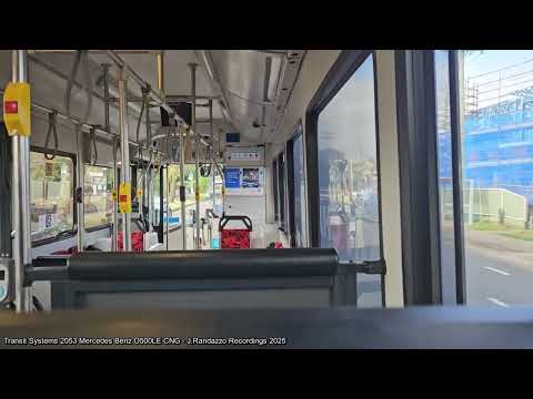 Transit Systems 2053 ST • Mercedes Benz O500LE CNG (ZF 6 Speed).