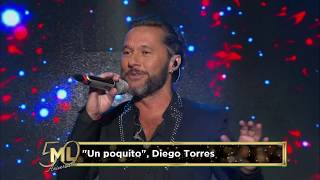 Diego Torres cantó &quot;Un poquito&quot; en #Mirtha50años y le puso alegría a una noche llena de emoción