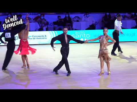 Moldovan Paul & Tatar Cristina (ROU) | WDSF World Cup Latin 2021 | Semi Final - Rumba