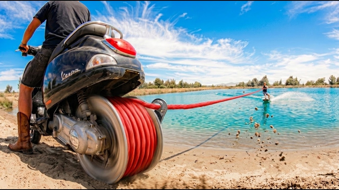Moped Wakeboarding