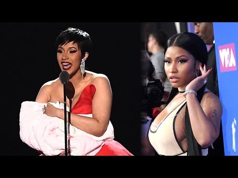 Cardi B DISSES Nicki Minaj & TROLLS Audience With Fake Baby at 2018 MTV VMAs