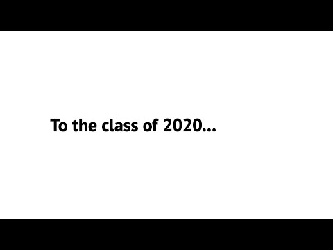 Class of 2020 video thumbnail