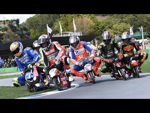 And the winner of the 2018 Minimoto GP championship is.